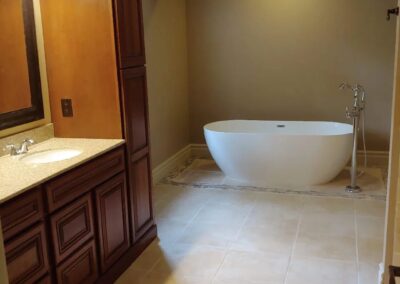 Bathroom interior